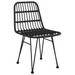 Set de Dining pentru Grădină 3 Piese Negru Poli Rattan - WALTI WALTI