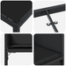 Set de dining de 5 piese cu perne negru ratan polimer - WALTI WALTI