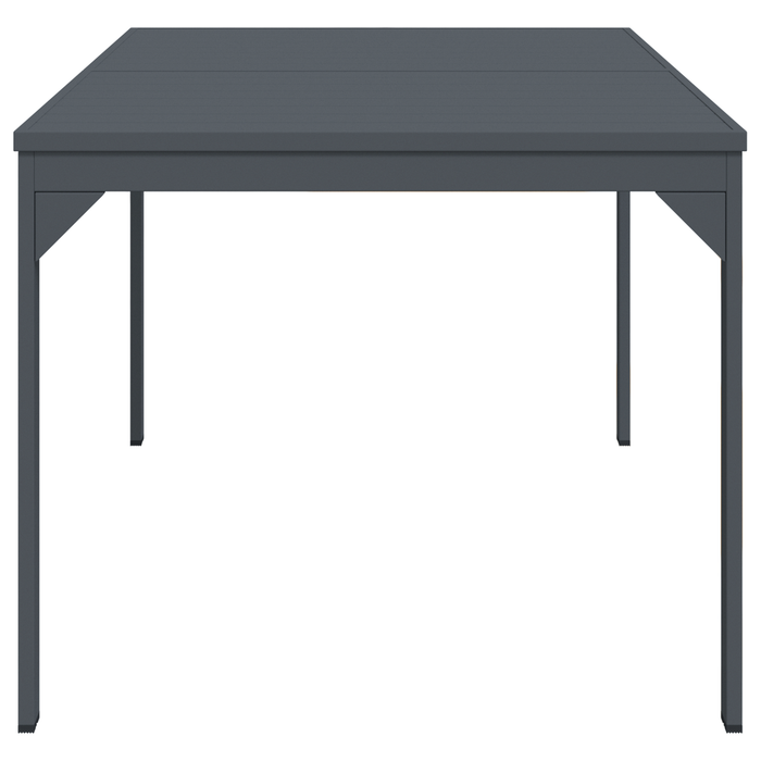 Mese Extensibile vidaXL 2 pcs Gri Închis 210x90x73 cm Oțel - WALTI WALTI