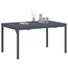Mese Extensibile vidaXL 2 pcs Gri Închis 210x90x73 cm Oțel - WALTI WALTI