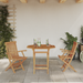 Set Bistro Grădină 3 Piese Lemn Solid Acacia - WALTI WALTI