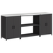 Set de depozitare pentru bucătărie 3 pcs Negru 210 x 50 x 92 cm - WALTI WALTI