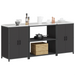 Set de depozitare pentru bucătărie 3 pcs Negru 210 x 50 x 92 cm - WALTI WALTI