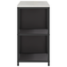 Set de depozitare pentru bucătărie 2 pcs Negru 120 x 50 x 92 cm - WALTI WALTI