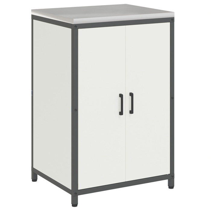 Set de depozitare pentru bucătărie 3 pcs Alb 180 x 50 x 92 cm - WALTI WALTI