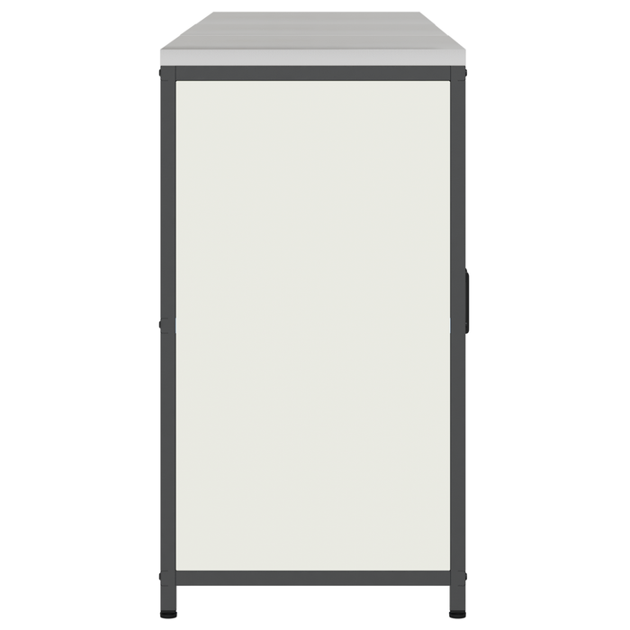 Set de depozitare pentru bucătărie 3 pcs Alb 180 x 50 x 92 cm - WALTI WALTI