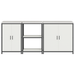 Set de Depozitare pentru Bucătărie 3 pcs Alb 210 x 50 x 92 cm - WALTI WALTI