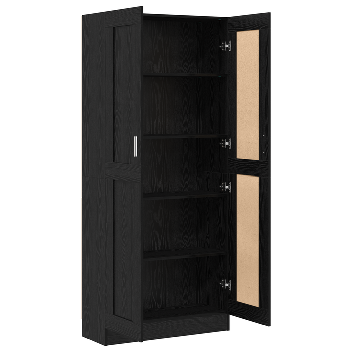 Dulap pentru cărți Stejar negru 82.5 x 30.5 x 185 cm - WALTI WALTI
