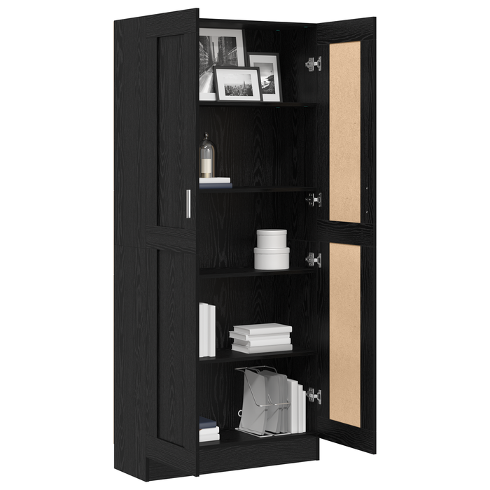 Dulap pentru cărți Stejar negru 82.5 x 30.5 x 185 cm - WALTI WALTI