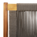 bancă de grădină gri 76x122x73 cm din lemn masiv de acacia - WALTI WALTI