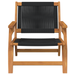 Scaune de grădină 2 buc Negru 67x77x73 cm Lemn masiv de acacia - WALTI WALTI