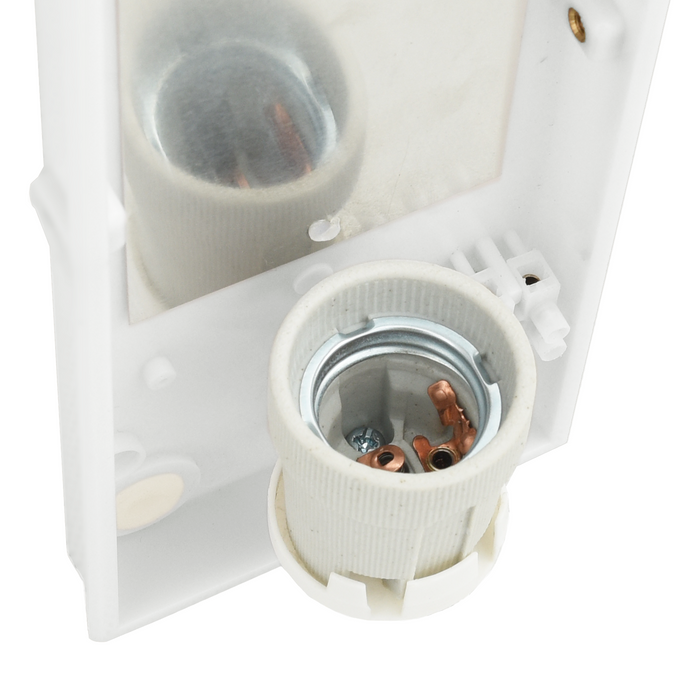 Aplica de perete Neagră din oțel inoxidabil IP44 - WALTI WALTI