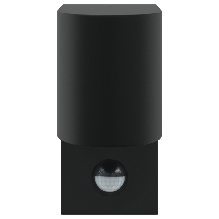 Luminile de perete exterioare cu senzor Negru Oțel Inoxidabil IP44 - WALTI WALTI