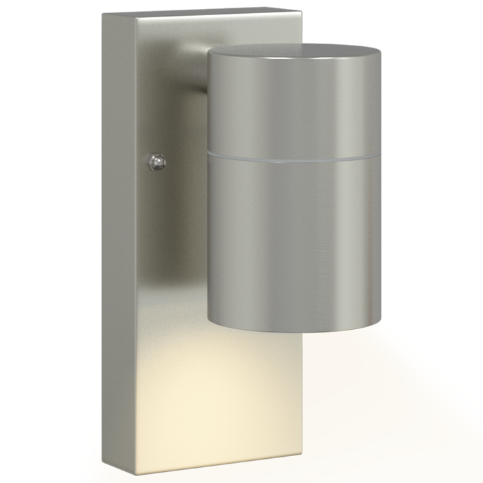 Lumini de perete externe 2 buc Silver Oțel inoxidabil IP44 - WALTI WALTI