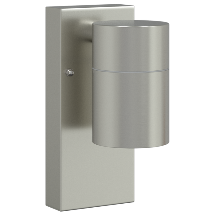 Lumini de perete externe 2 buc Silver Oțel inoxidabil IP44 - WALTI WALTI