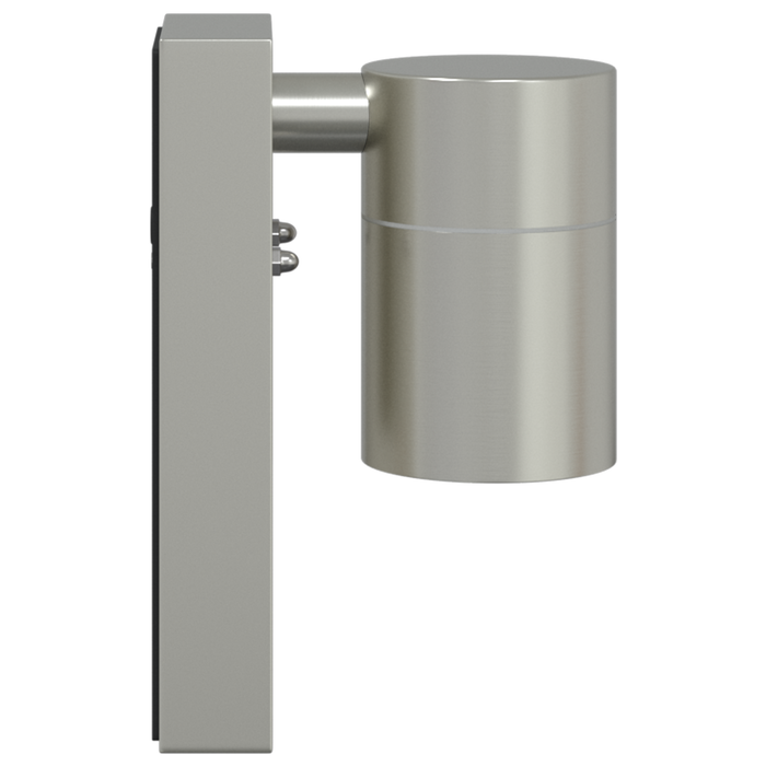 Lumini de perete externe 2 buc Silver Oțel inoxidabil IP44 - WALTI WALTI
