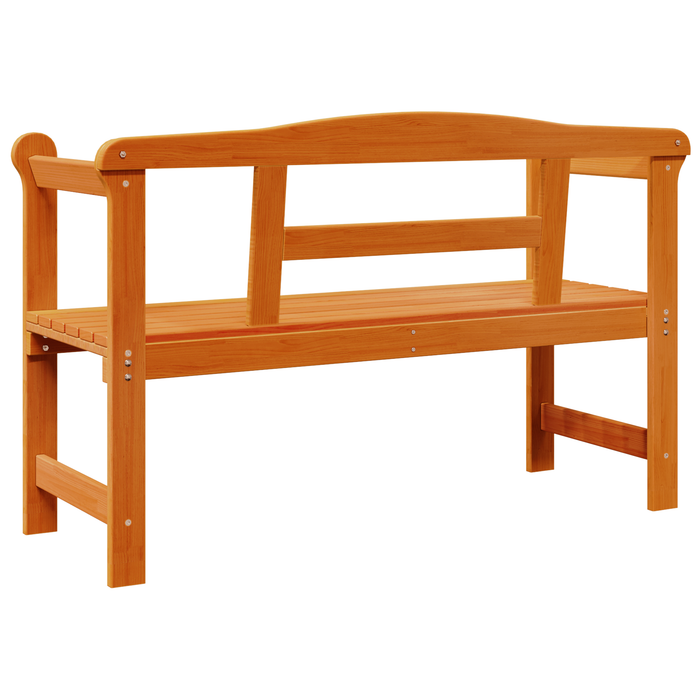 Bancă de exterior, acacia, 119x76x44 cm, lemn masiv de pin - WALTI WALTI
