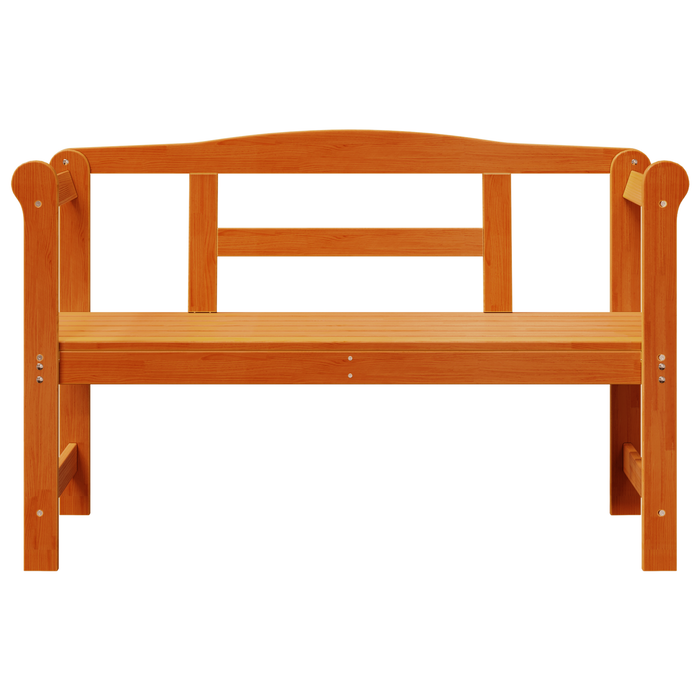 Bancă de exterior, acacia, 119x76x44 cm, lemn masiv de pin - WALTI WALTI