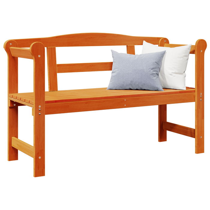 Bancă de exterior, acacia, 119x76x44 cm, lemn masiv de pin - WALTI WALTI
