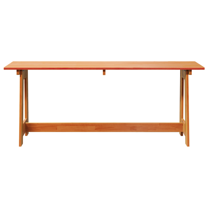 Bancă de exterior, acacia, 119x35x47 cm, lemn masiv de pin - WALTI WALTI