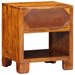 Dulap lateral, 40x35x45 cm, lemn masiv de acacia - WALTI WALTI