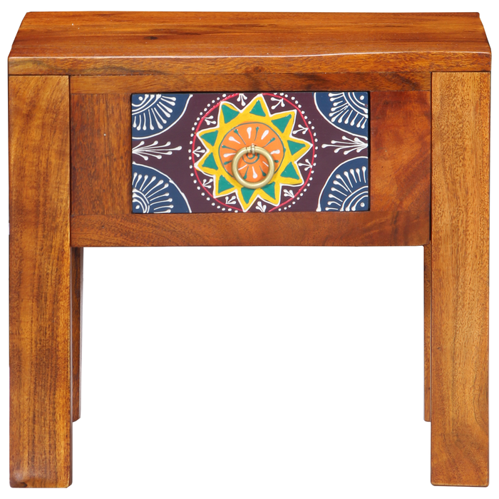 Masă laterală, 40x30x36 cm, lemn masiv de acacia - WALTI WALTI