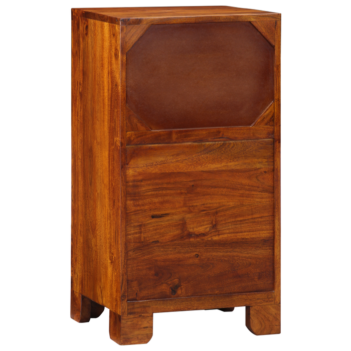 Suport pentru telefon Maro miere 40x35x75 cm Lemn solid de acacia - WALTI WALTI