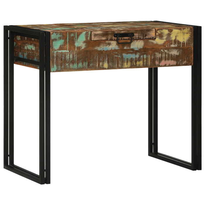 Masă de toaletă 90x50x75 cm, Lemn solid recuperat - WALTI WALTI