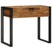 Masă de Toaletă 90x50x75 cm Lemn Solid de Acacia - WALTI WALTI