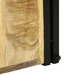 Raft de vin 34.5 x 35 x 39 cm Lemn solid Lemn de mango brut - WALTI WALTI