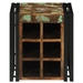Raft vin 34.5x35x39 cm din lemn reciclat - WALTI WALTI