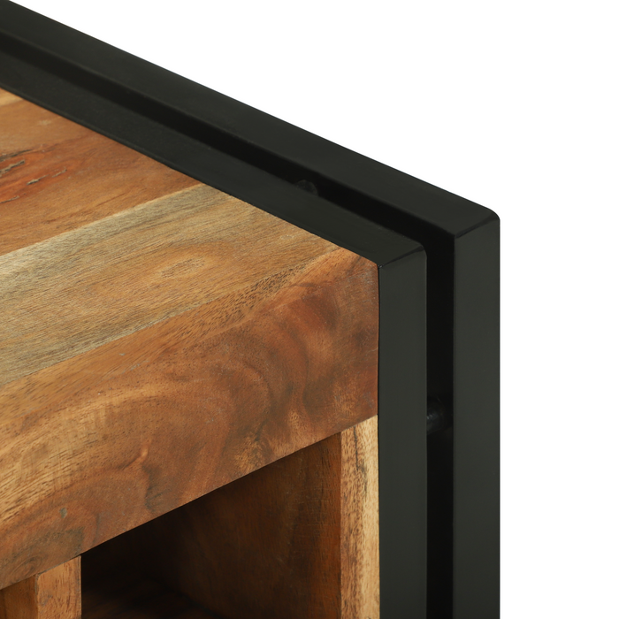 Răcitor de vin 34.5x35x39 cm Lemn solid de acacia - WALTI WALTI