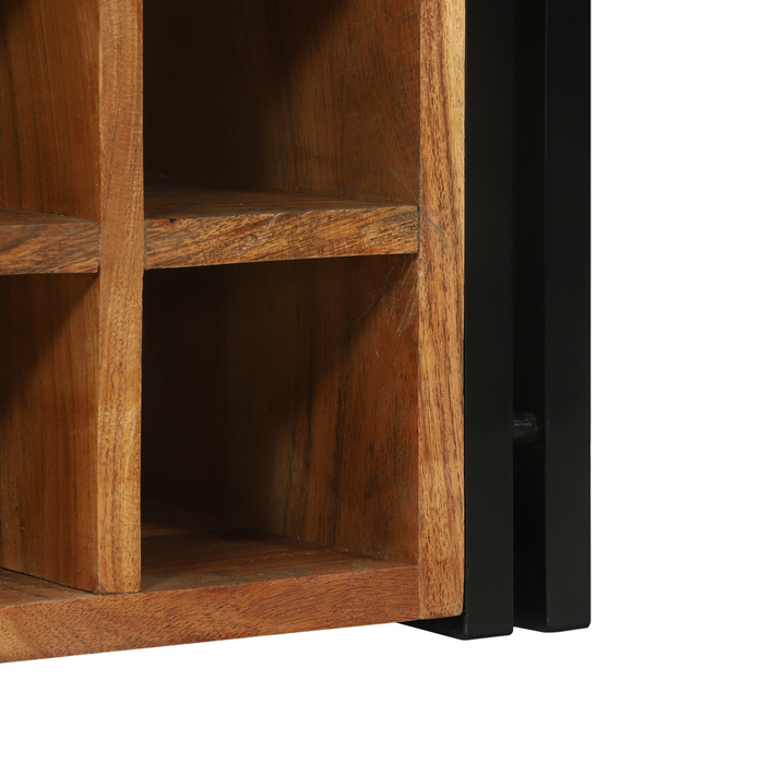 Răcitor de vin 34.5x35x39 cm Lemn solid de acacia - WALTI WALTI