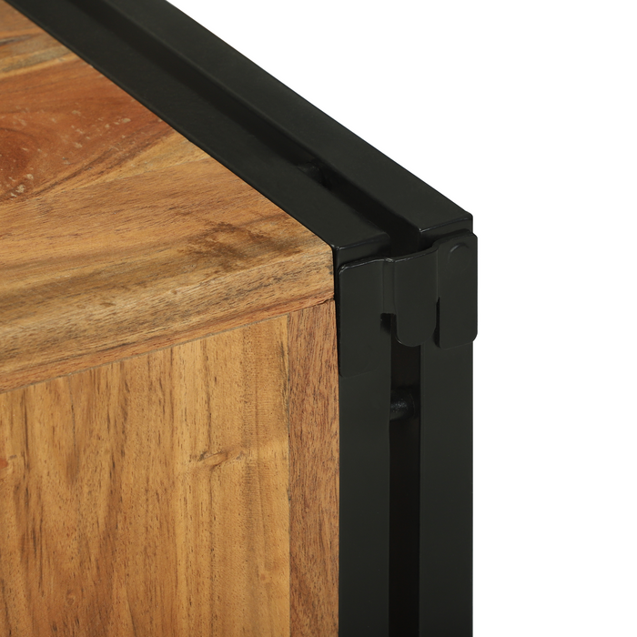 Răcitor de vin 34.5x35x39 cm Lemn solid de acacia - WALTI WALTI