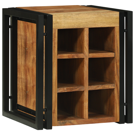Răcitor de vin 34.5x35x39 cm Lemn solid de acacia - WALTI WALTI