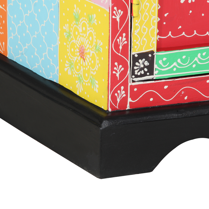 Masă consolă, multicolor, 50x30x75 cm, lemn masiv mango - WALTI WALTI