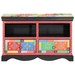 Dulap TV, multicolor, 80x35x50 cm, lemn masiv mango - WALTI WALTI