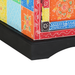 Dulap TV Colorat 100x35x50 cm din Lemn Masiv de Mango - WALTI WALTI
