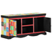 Dulap TV Colorat 100x35x50 cm din Lemn Masiv de Mango - WALTI WALTI