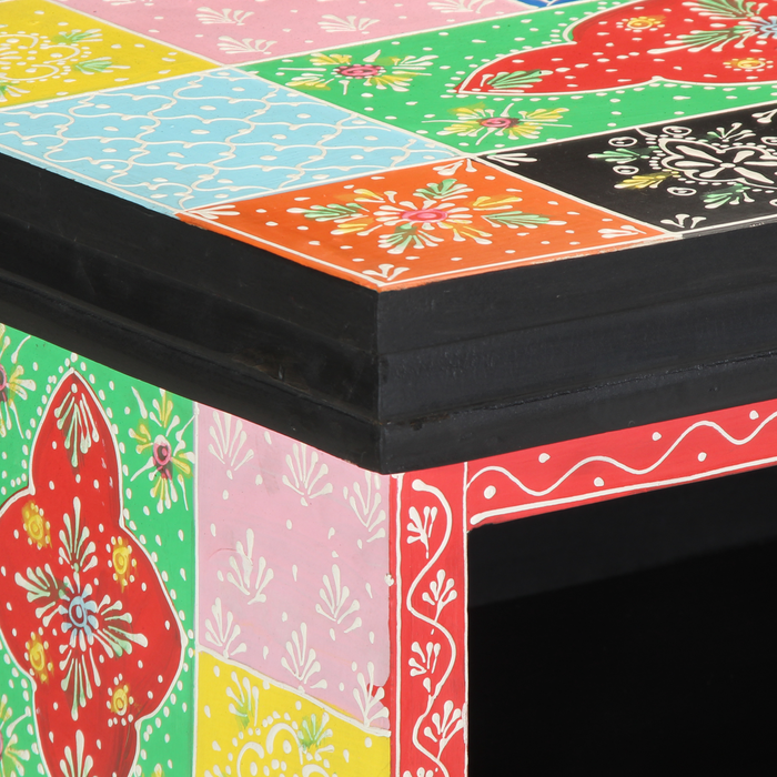 Dulap TV de perete, multicolor, 80x30x22 cm, lemn prelucrat - WALTI WALTI