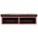 Dulap TV de perete, multicolor, 80x30x22 cm, lemn prelucrat - WALTI WALTI