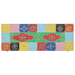 Dulap TV de perete, multicolor, 80x30x22 cm, lemn prelucrat - WALTI WALTI