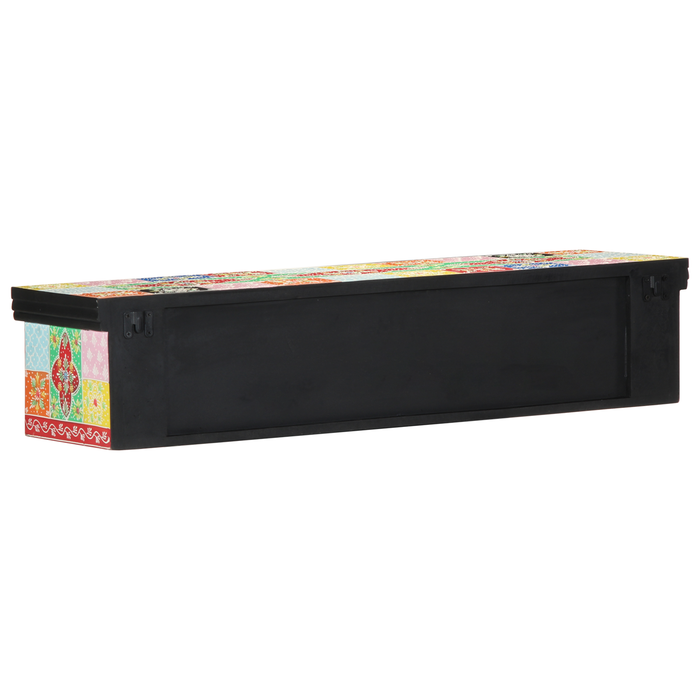 Dulap TV de perete, multicolor, 100x30x22 cm, lemn prelucrat - WALTI WALTI