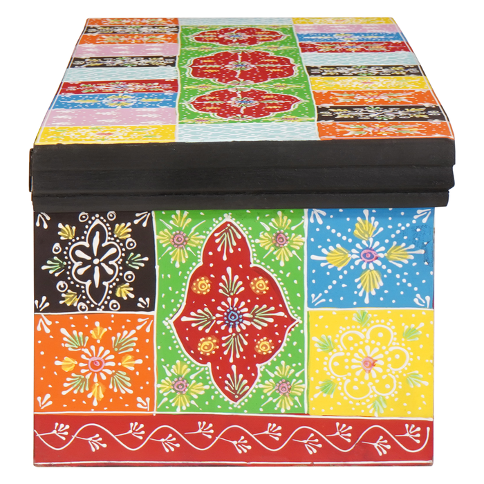 Cabinet TV montat pe perete 100x30x24 cm Lemn masiv Mango - WALTI WALTI