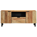 Dulap TV, 105x33,5x46 cm, lemn masiv acacia - WALTI WALTI