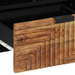 Dulap TV, 100x33,5x46 cm, lemn masiv acacia - WALTI WALTI