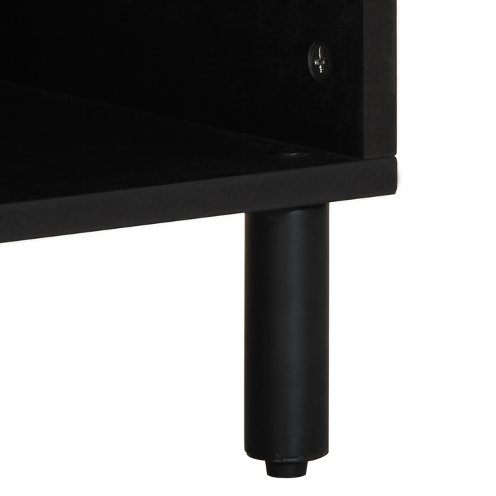 Dulap TV, 100x33,5x46 cm, lemn masiv acacia - WALTI WALTI