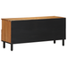 Dulap TV, 100x33,5x46 cm, lemn masiv acacia - WALTI WALTI
