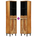 Cabinet de baie 38x33x160 cm Lemn masiv de acacia - WALTI WALTI