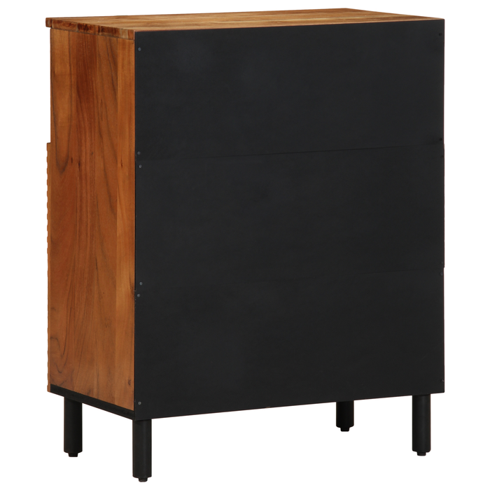 Dulap, 60x33x75 cm, lemn masiv de acacia - WALTI WALTI